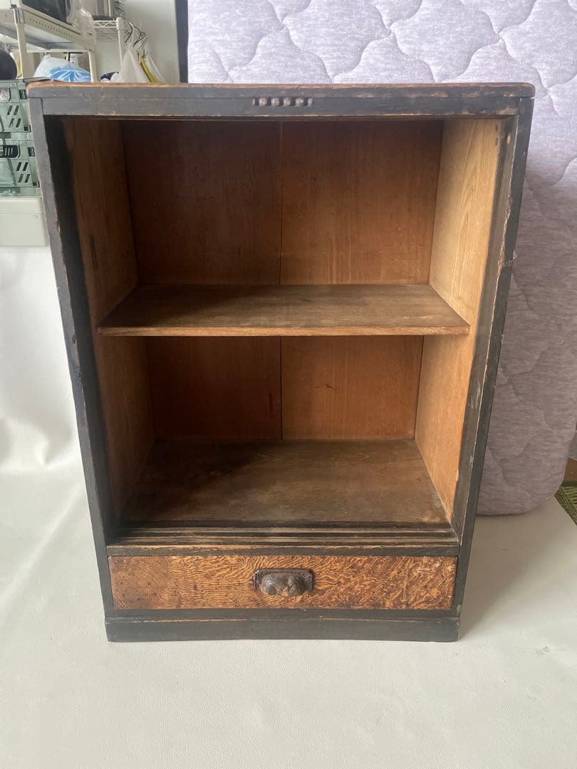 小型収納箪笥 小引き出し付き 小物収納 飾り棚 小ぶり箪笥 食器棚 本棚