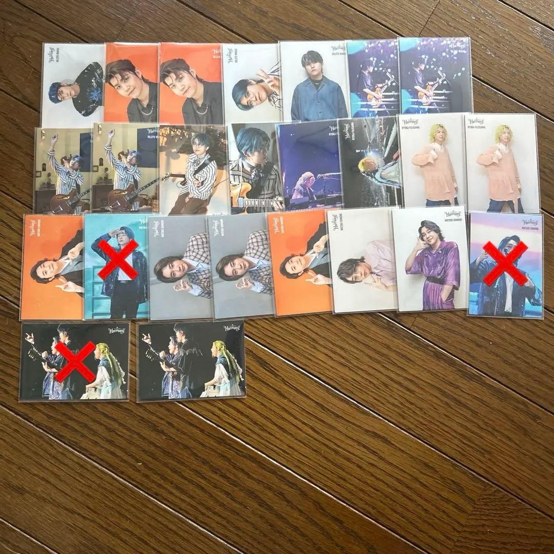 Mrs.GREEN APPLE Harmonyフォトカードまとめ売りバラ売りも可 - メルカリ