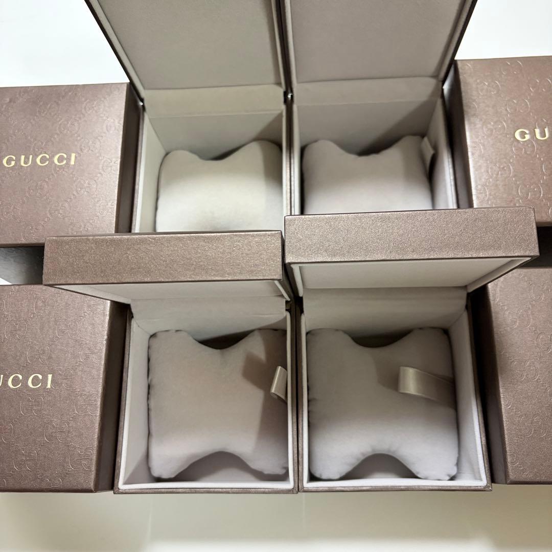 GUCCI 腕時計ケース 空箱 4個セット｜グッチ 時計ケース 空箱 4個