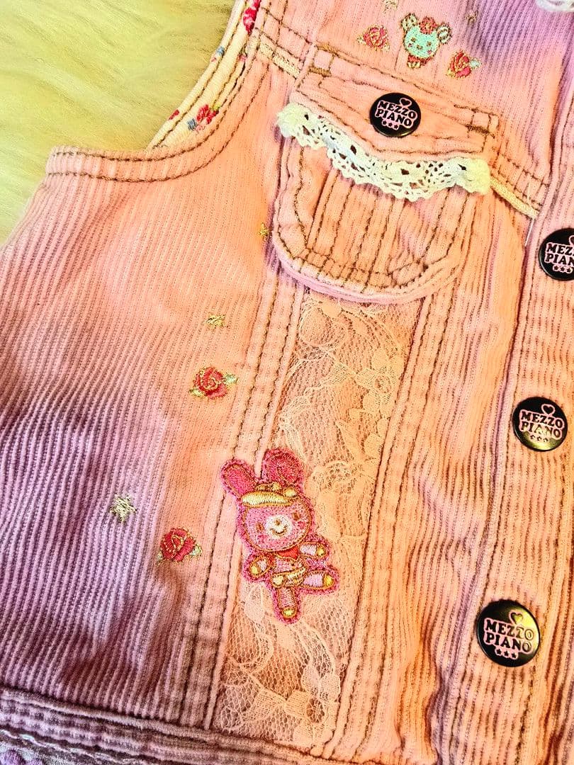 【✨激レア】⭐️MEZZO PIANO⭐️ベリエちゃん ピンクデニムセット