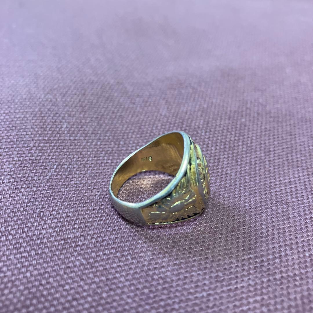 カメオリング ゴールド