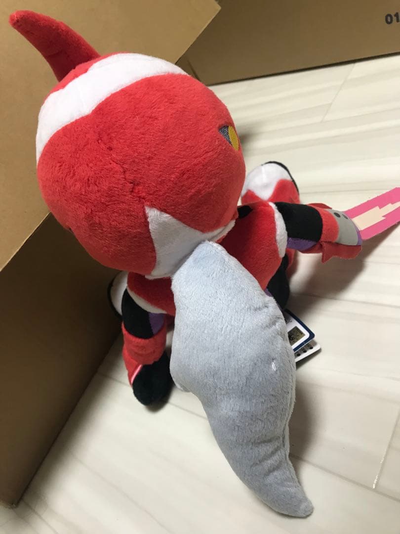 ロックマンエグゼ ブルース（S） ぬいぐるみ タグ付き 新