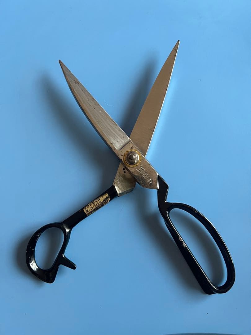 裁ち鋏 東鋏 墺国特殊鋼 團十郎 全長約25㎝ - メルカリ