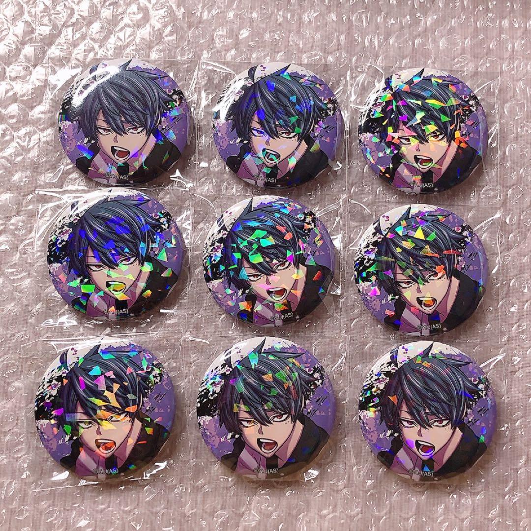 桃源暗鬼 メイド 一ノ瀬四季 ホログラム缶バッジ