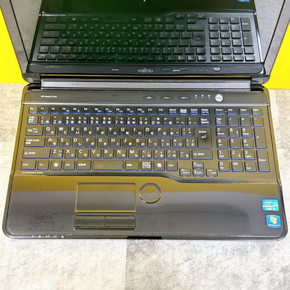 資料作成や動画視聴に❣すぐ使えるノートパソコン 黒 カメラ付き 大容量