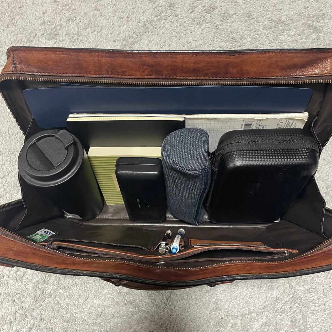 【LUGARD】ビジネスバッグ ブリーフケース 本革 メンズ 青木鞄