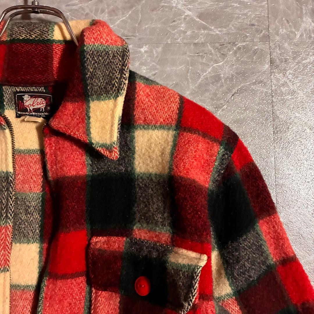 なかちー 50s【希少】Woolrich ヴィンテージ ウールジャケット