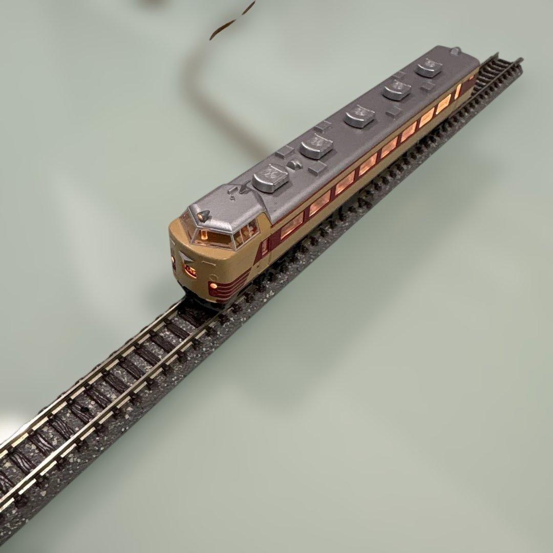 Nゲージ　カトー10-119 485系　交直両用特急電車　全車室内灯付き