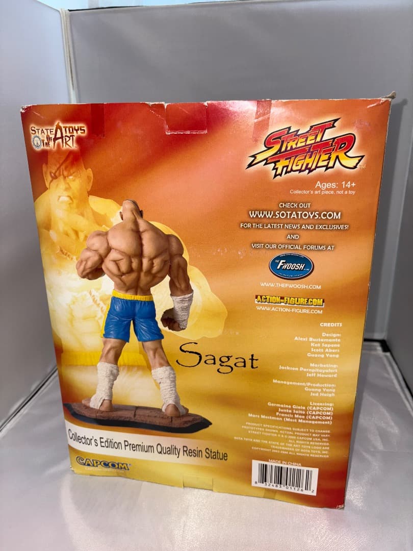 SOTA製 ストリートファイター2 サガット フィギュア 新品未開封 - メルカリ