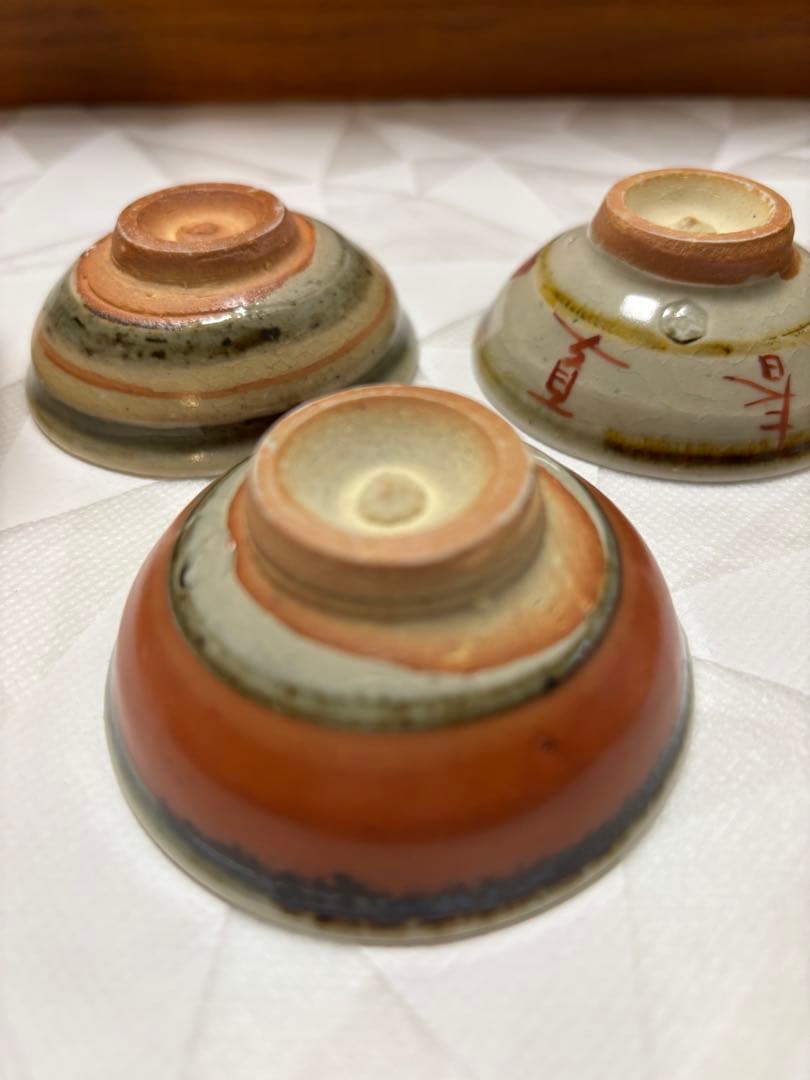 京焼　国領寿人 作　酒器セット　徳利2個　お猪口５個　作家さん　清水焼