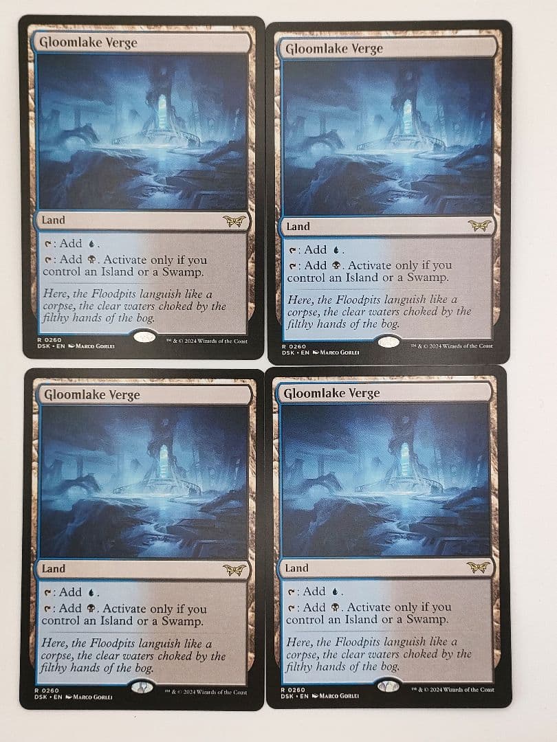 グルームレイクの境界 4枚 英語 NM - メルカリ