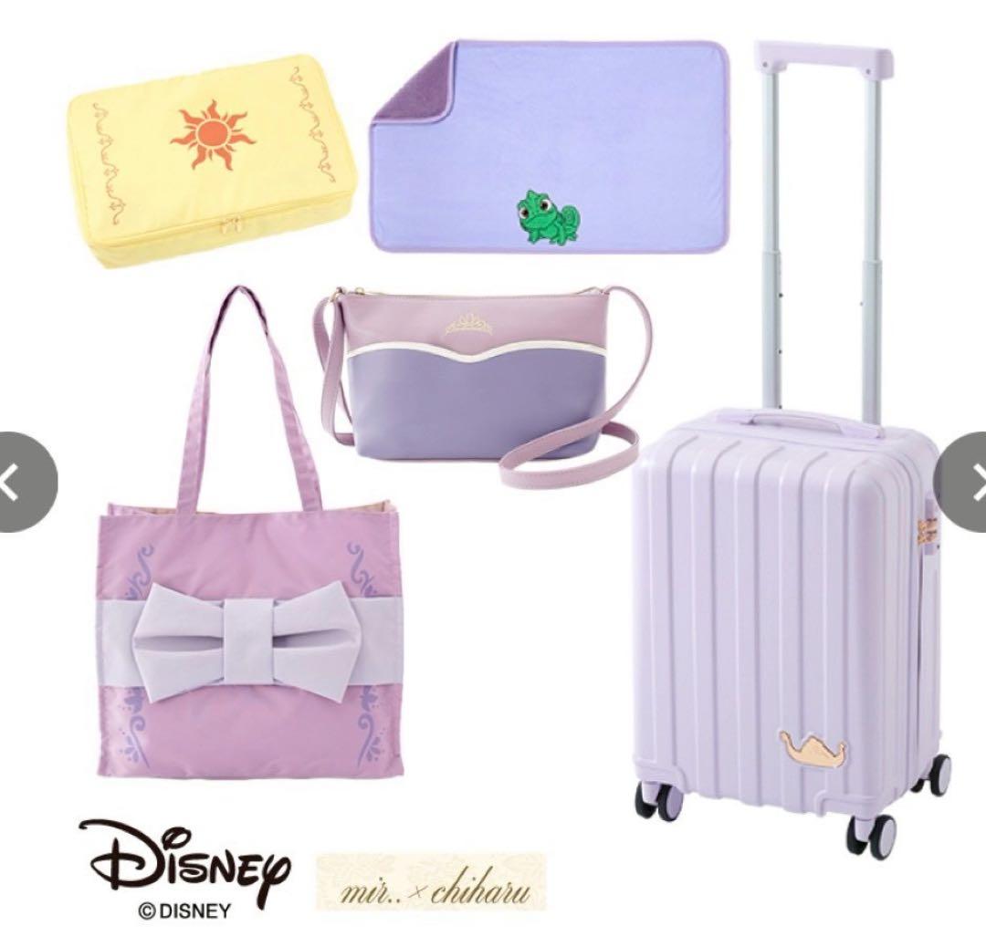 新品】しまむら ちはる ラプンツェル キャリーケース 5点 ハッピー