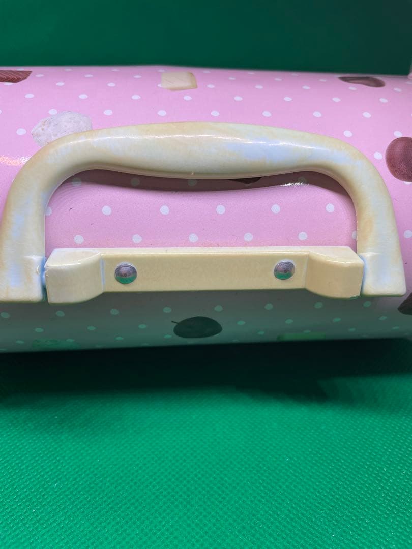 激レア 平成レトロ サンリオ シュガーバニーズ 持ち手付き　缶ケース