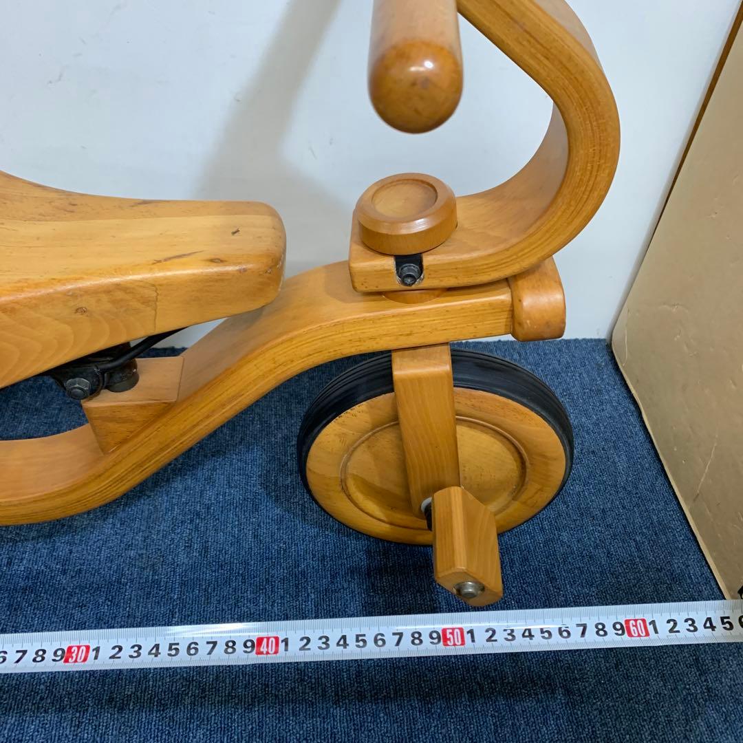 希少 木製 柏木工 KASHIWA幼児用 乗用玩具 三輪車 トライク 希少 木製