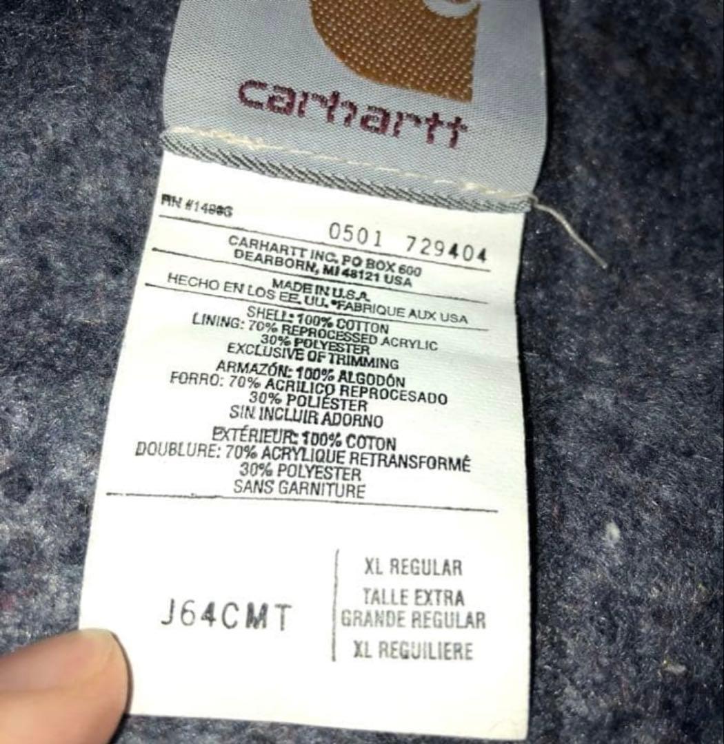 【極上】野村訓市着用同色 J64CMT carhartt デトロイトジャケット