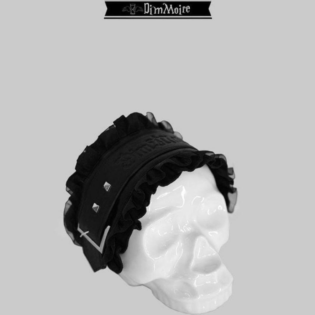 DimMoire ディムモアール 刻印 スタッズ ヘッドドレス ブラック 黒