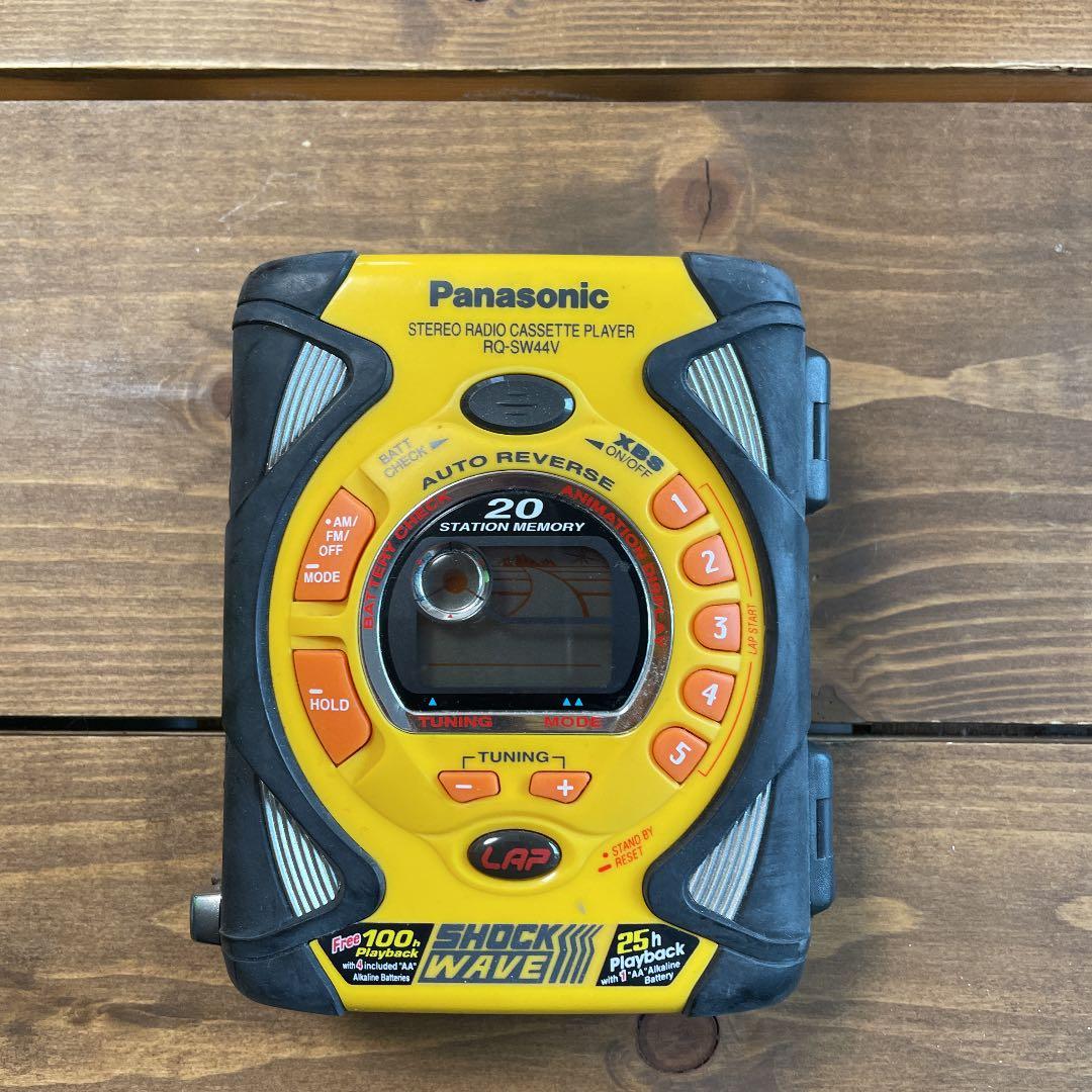 美品！Panasonic Shockwave ショックウェーブ カセットテープ - メルカリ