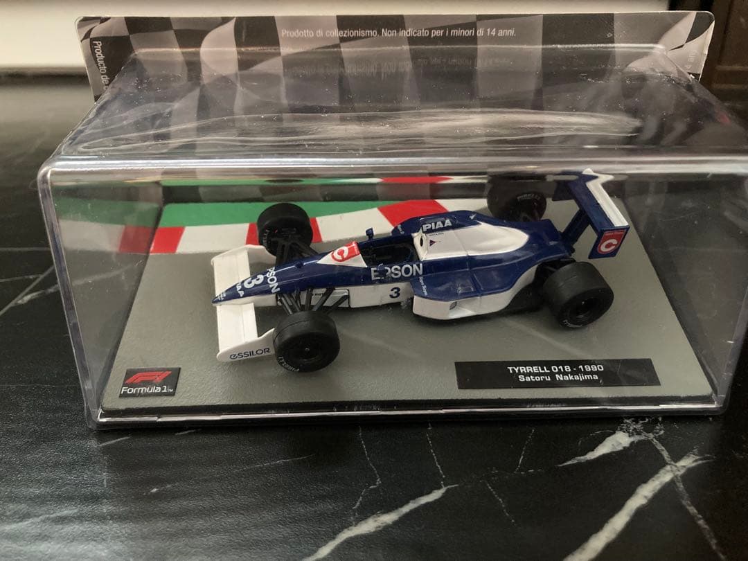 希少 日本未発売 F1マシンコレクション ティレル018 中嶋悟モデル