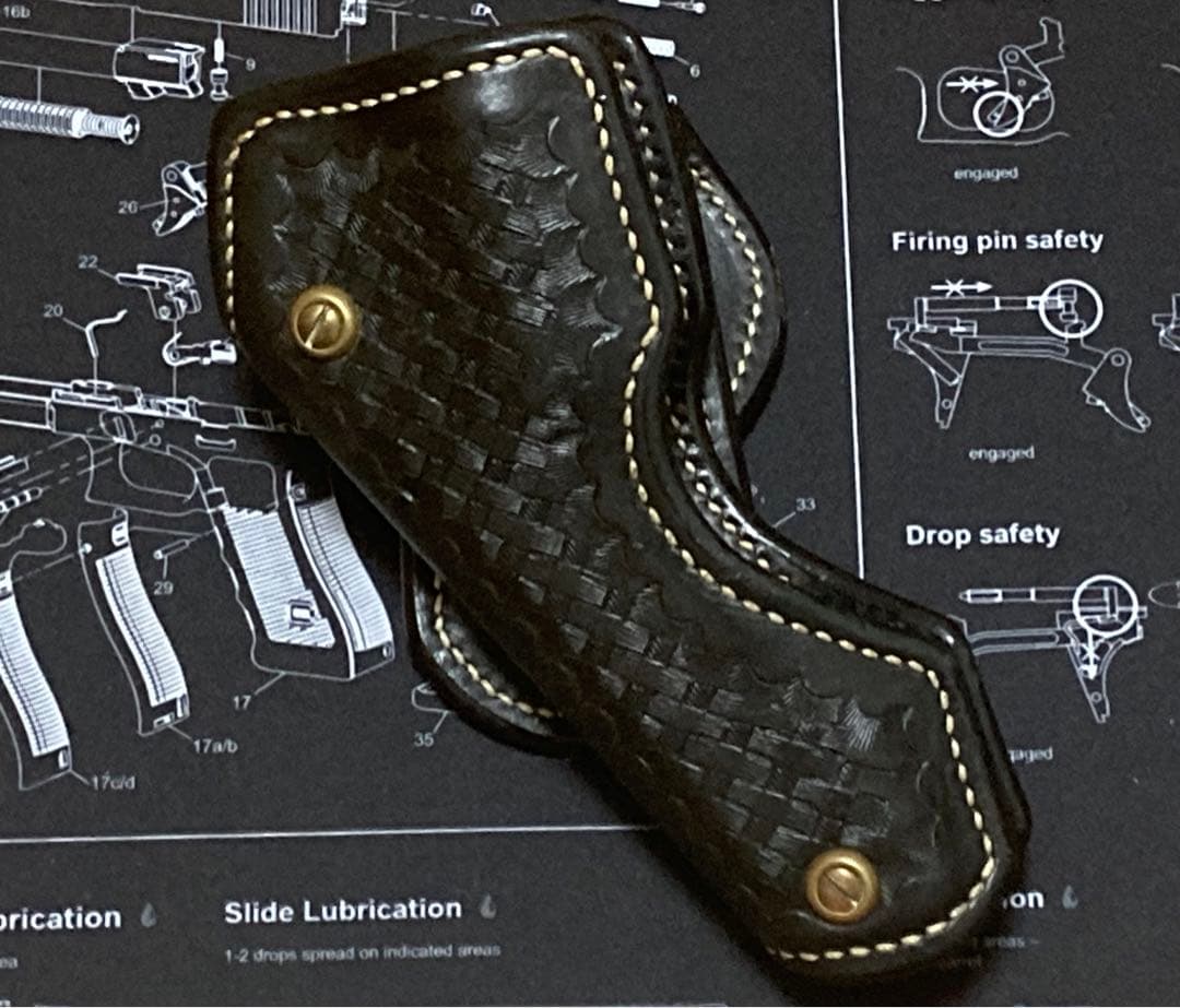 ザネ様専用 ERNIE HILL アーニーヒル 実銃用 スピード ホルスター