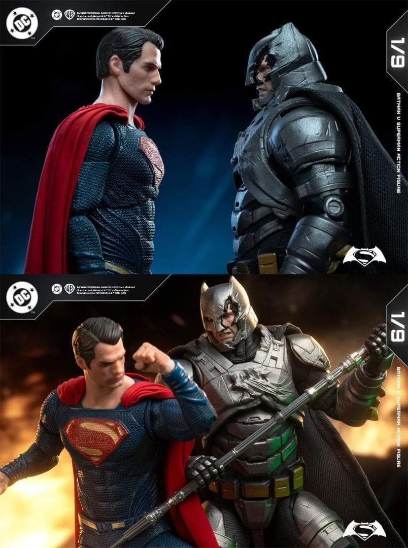 Fondjoy 1/9 バットマン ＆スーパーマン 豪華セット DC1020