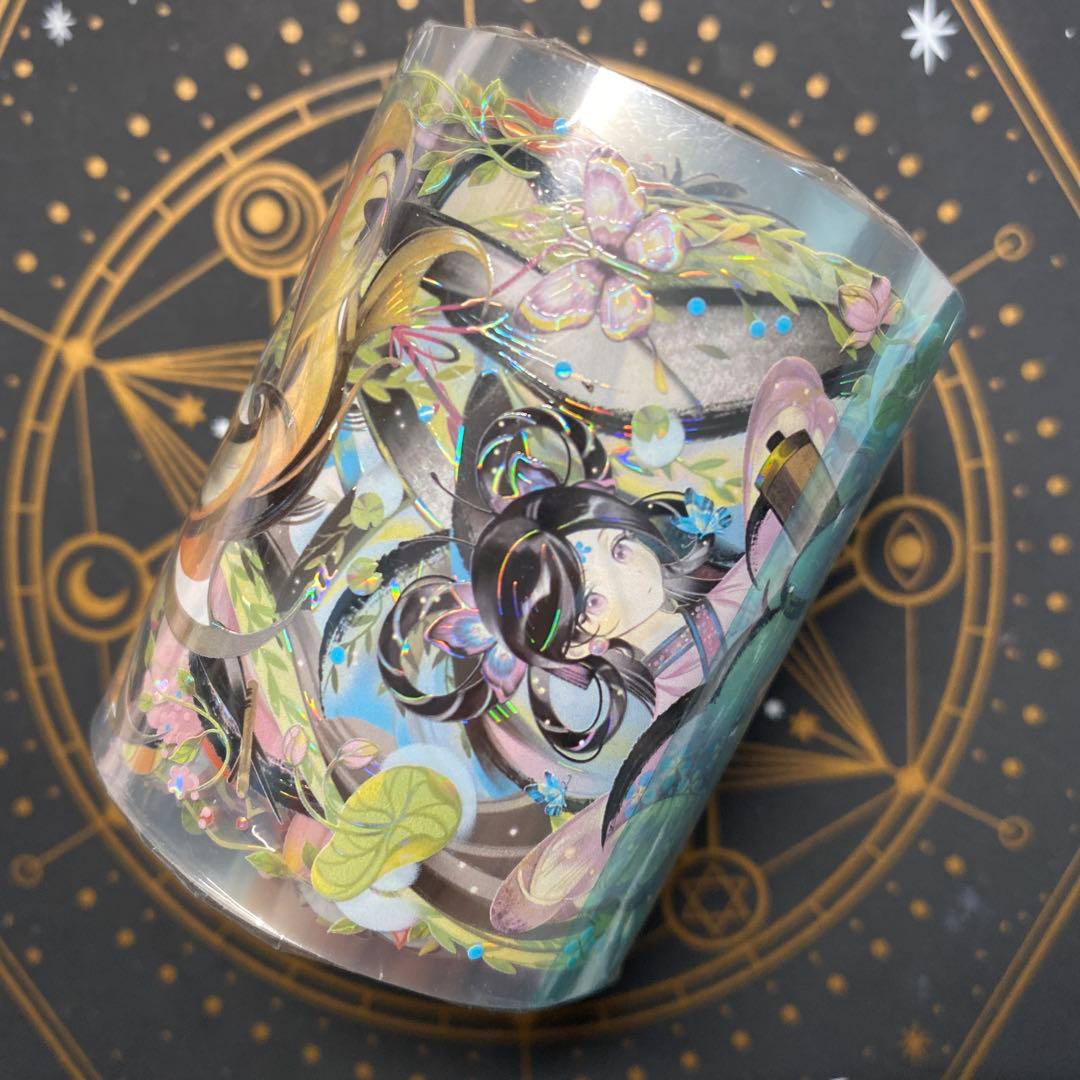 H】海外 10m巻 貝殻光マスキングテープ 人物系/装飾系/背景系