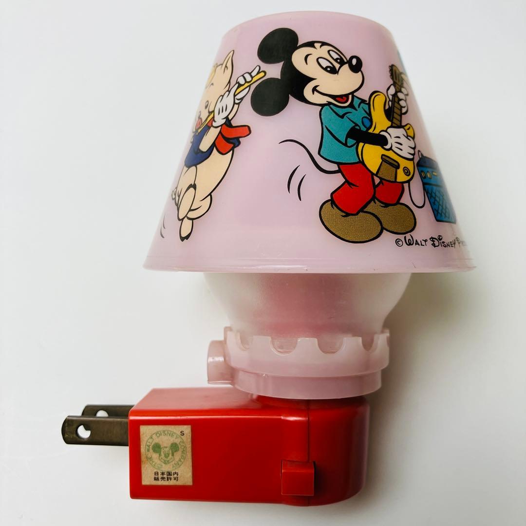 昭和レトロ ディズニー ニチテン ランプ 激レア アンティーク ミッキー