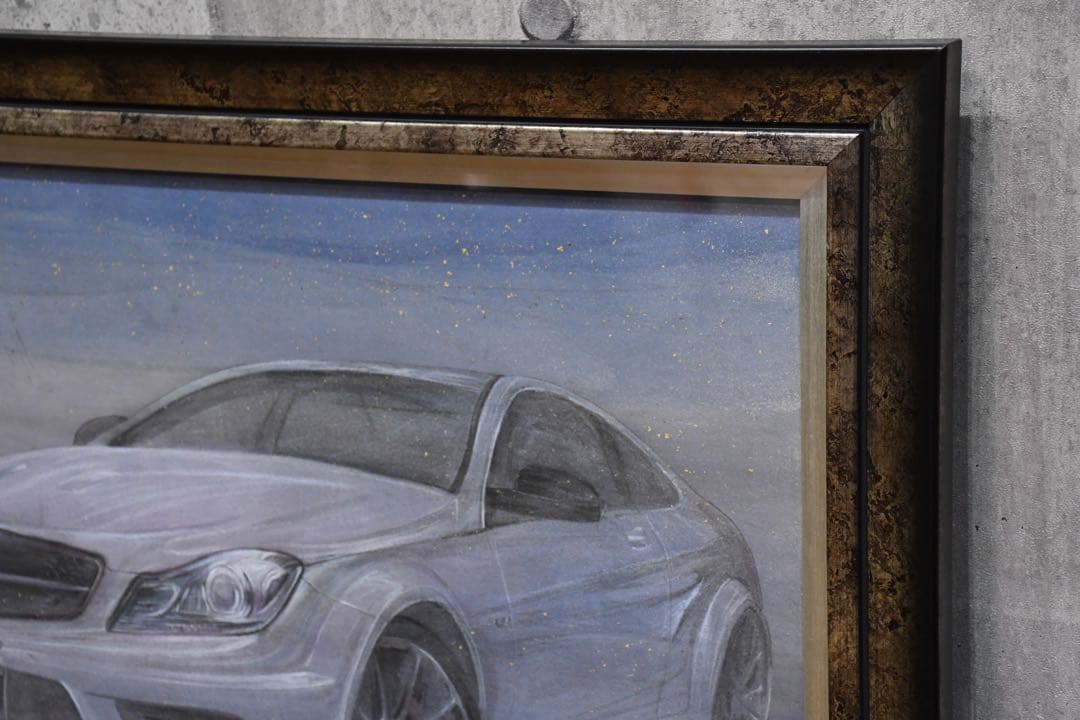 CHC6 真作保証 金子朋樹 悠久の風 金箔仕様 肉筆 日本画 印有 共シール