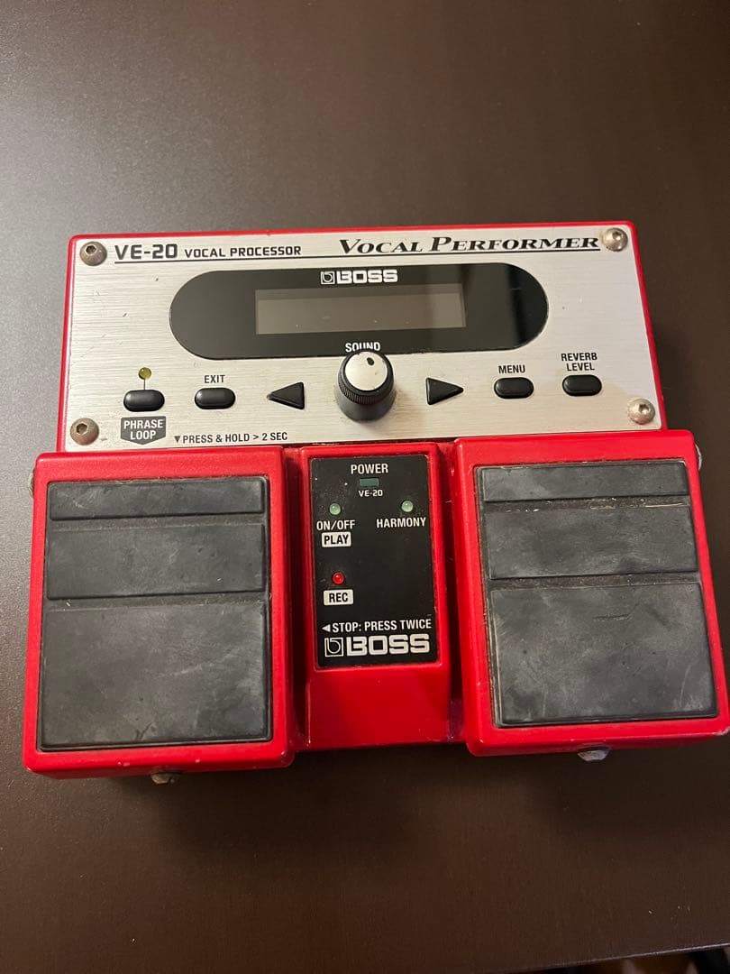 VE-20 BOSS 本体＋アダプター　動作◯