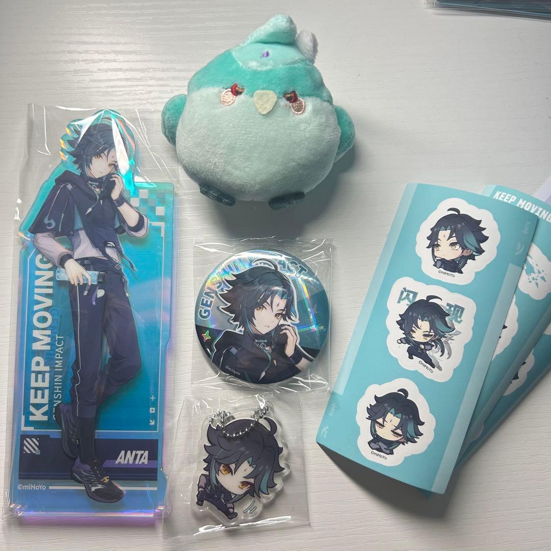 原神 魈 ぬいぐるみ スイパラセット 原神】公式正規品 未開封 ANTA 魈