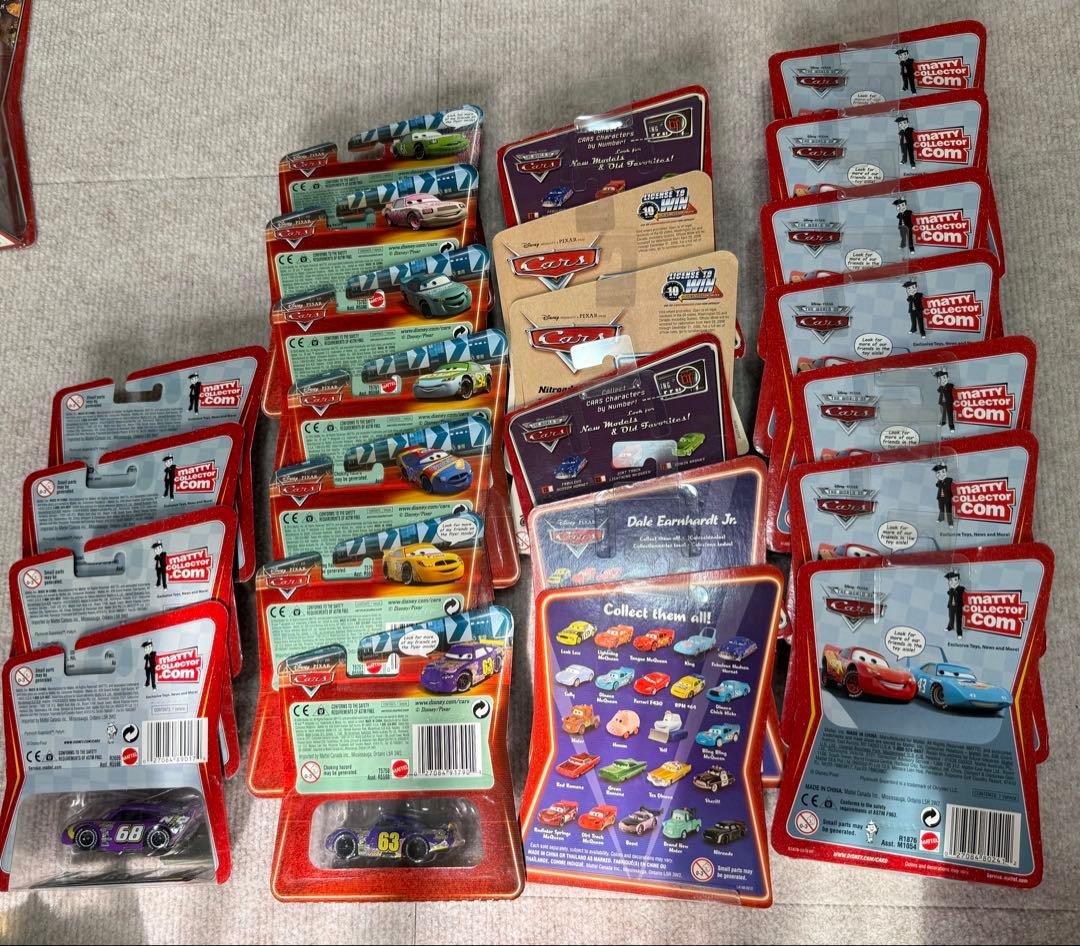 ぽ*る様 disny Cars pixar カーズ マテル ミニカー 153台