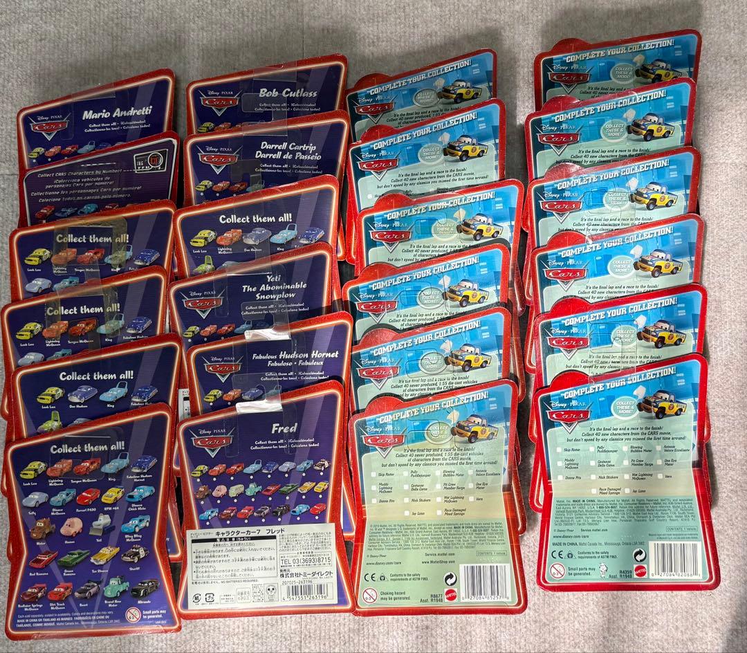 ぽ*る様 disny Cars pixar カーズ マテル ミニカー 153台