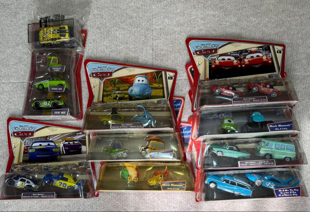 ぽ*る様 disny Cars pixar カーズ マテル ミニカー 153台