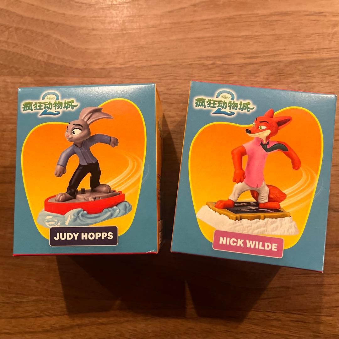 ズートピア2 フィギュア ジュディ ニック - メルカリ