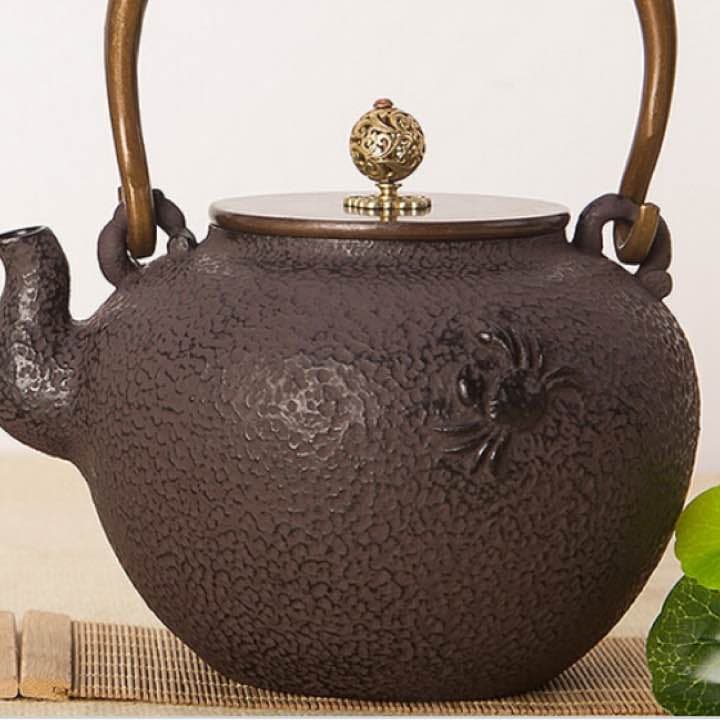 SW 松紋堂 鉄器 急須 伝統工芸 手作り 鉄分補給 鉄瓶　011