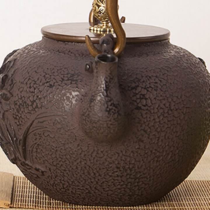 SW 松紋堂 鉄器 急須 伝統工芸 手作り 鉄分補給 鉄瓶　011