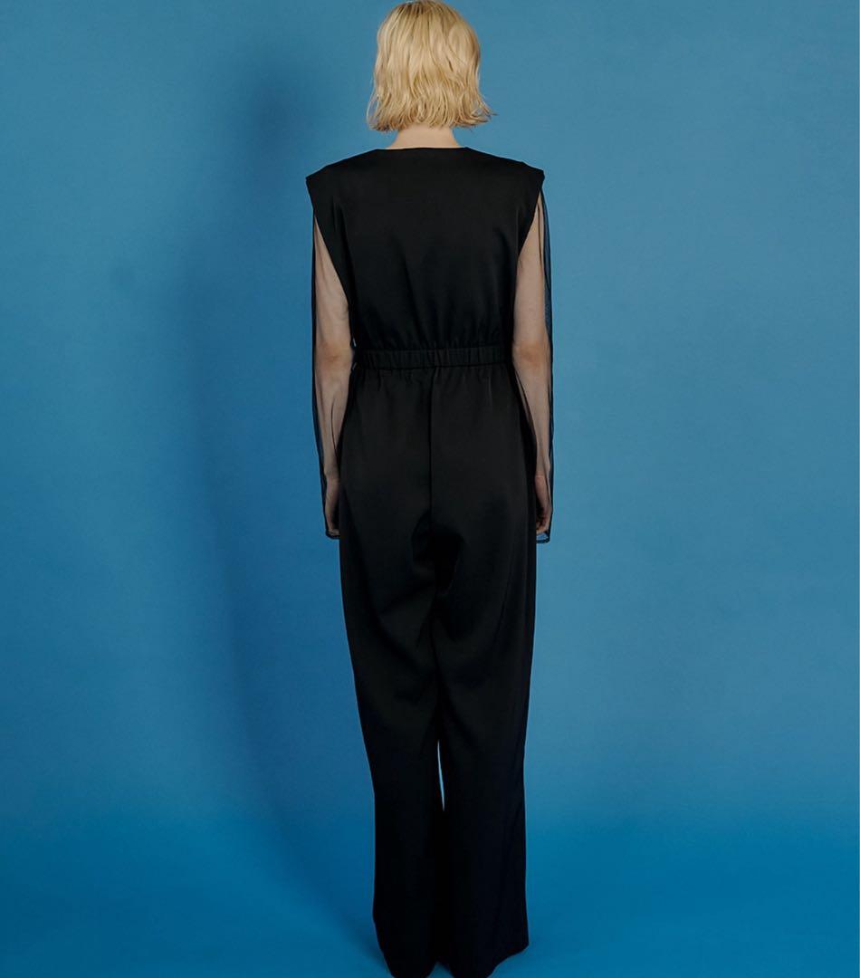 スーツ・フォーマル・ドレス Standout collar all-in-pants