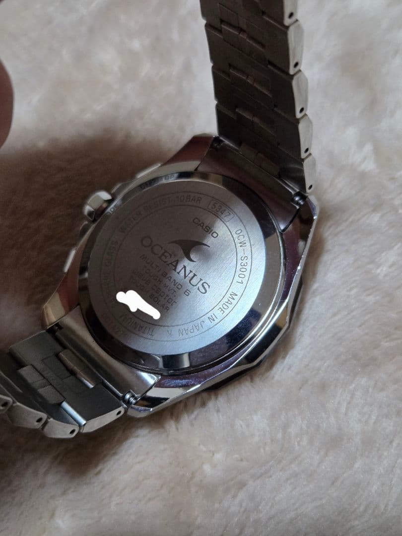 CASIO OCEANUS OCW-S3001-1AJF Ta Mo！