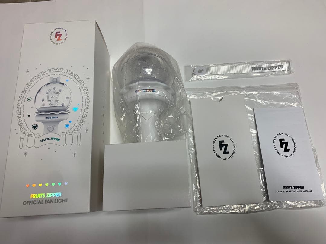 新品未使用 フルーツジッパーFRUITS ZIPPER 公式ペンライト箱付属品有 FRUITS ZIPPER フルーツジッパー ペンライト グッズ オフィシャル