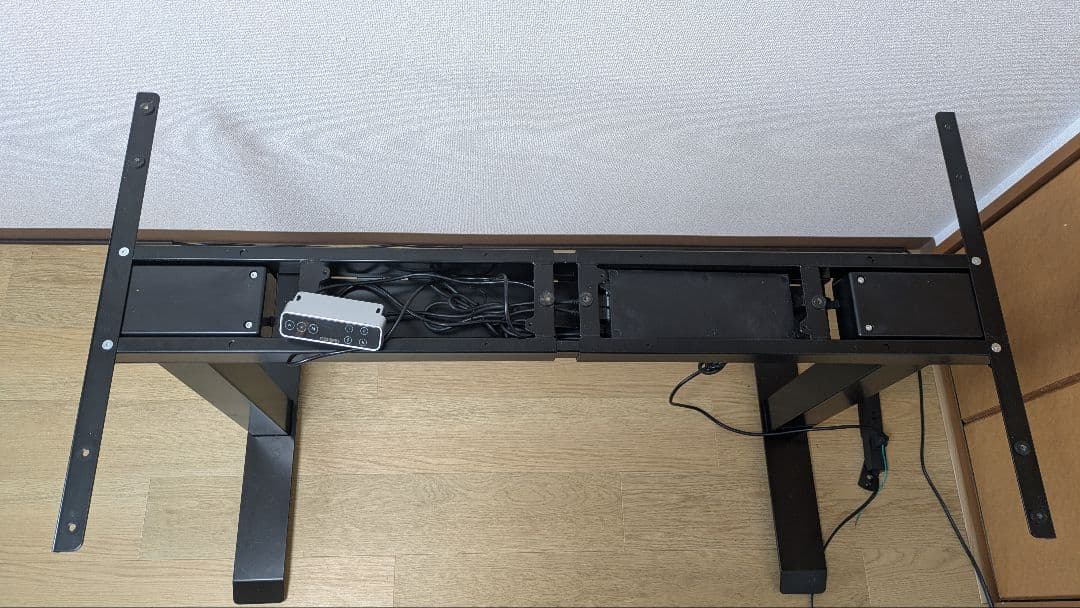 電動昇降デスク FLEXISPOT EJ2B ブラック 脚のみ