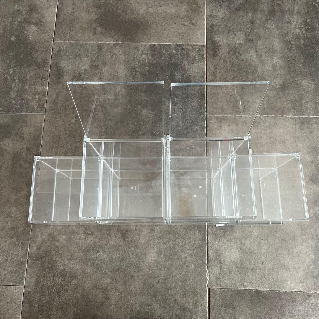 ネスプレッソdisplay cube カプセルケース アクリルケース 10個