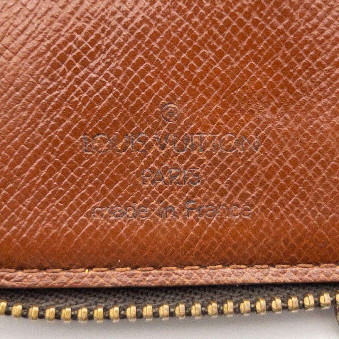 極美品】ルイヴィトン ポシェット6クレ モノグラム キーケース 茶色
