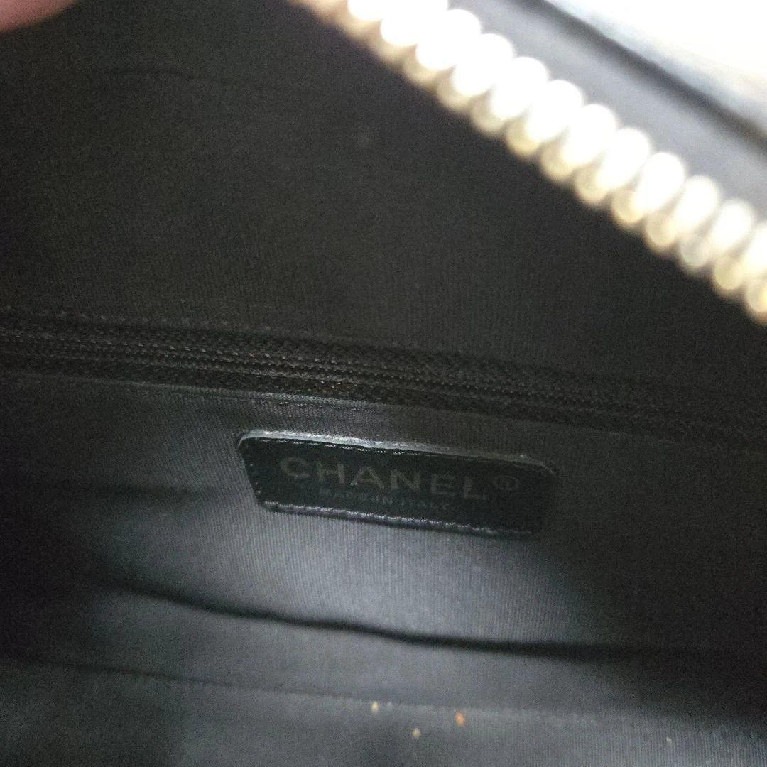 シャネル マトラッセ ココマーク キャビアスキンバッグ ミニボストン