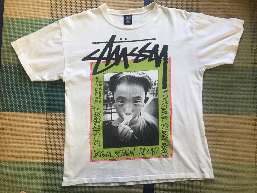 オールドステューシー STUSSY トヨダくん フォトTシャツ M - メルカリ