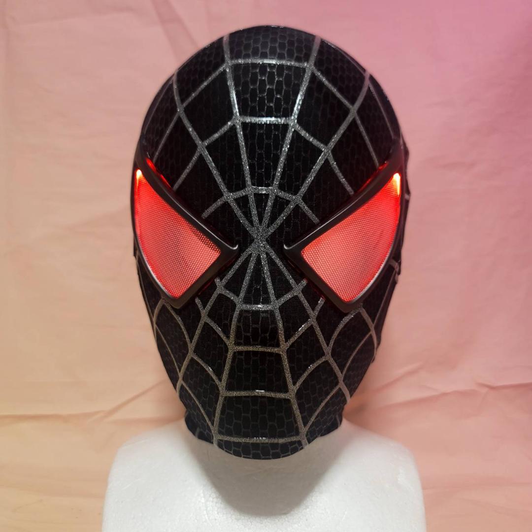 スパイダーマン】新品 ブラックスパイダーマン 2Dマスク サムライミ版