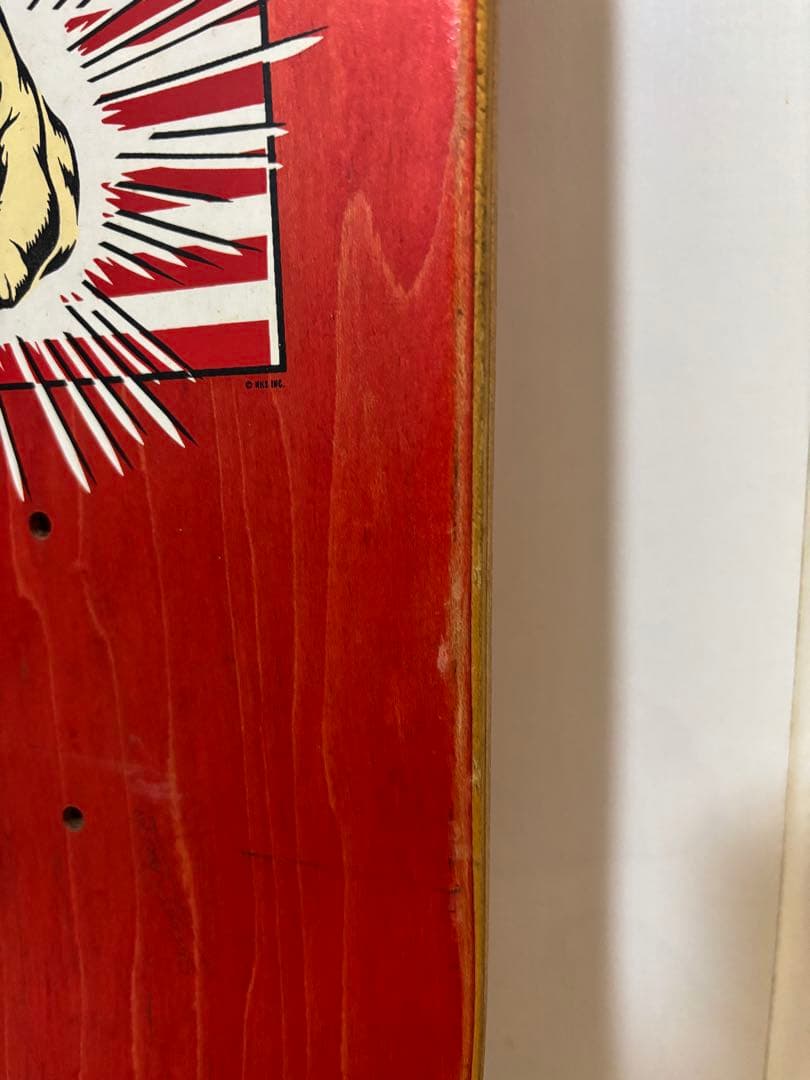 SANTA CRUZ EVER-SLICK デッキ レッド