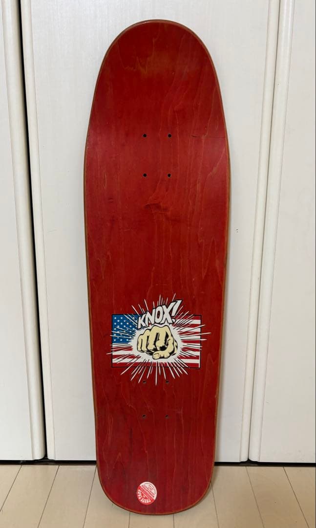 SANTA CRUZ EVER-SLICK デッキ レッド