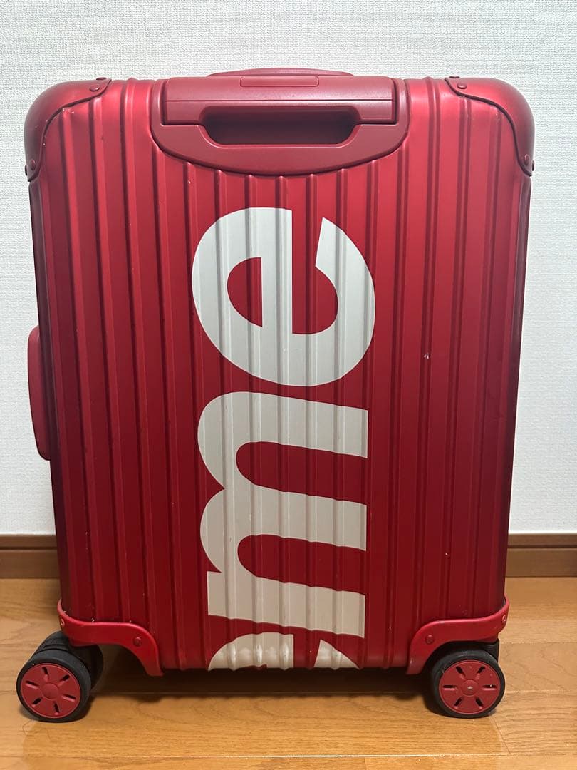 Supreme x RIMOWAキャリーケース red