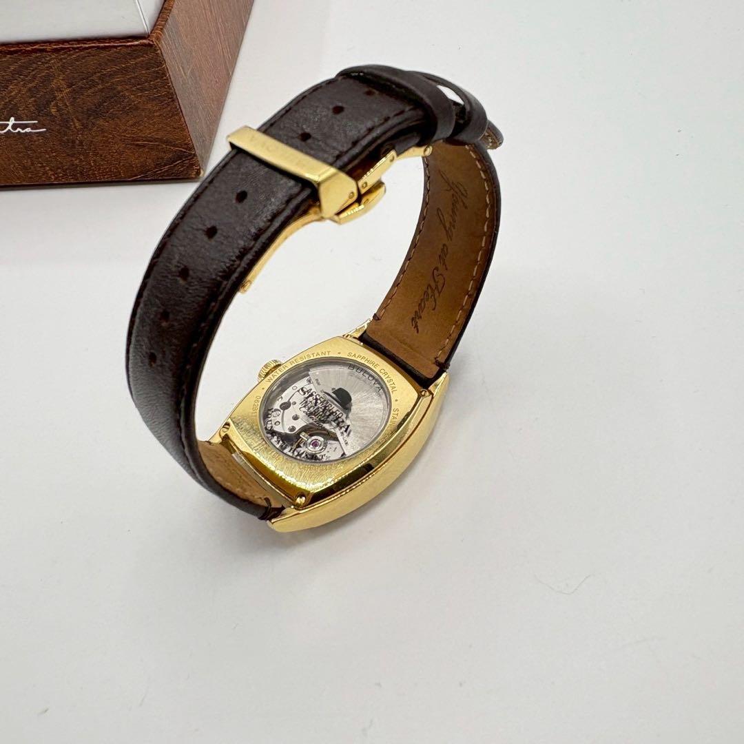 【限定品】BULOVA フランク・シナトラ トノー型 腕時計 専用BOX付き