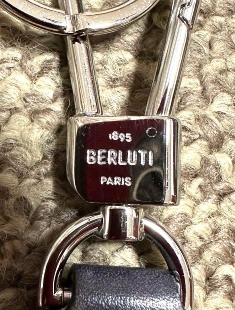BERLUTI ベルルッティ 靴べラ シューホーンチャームキーリング