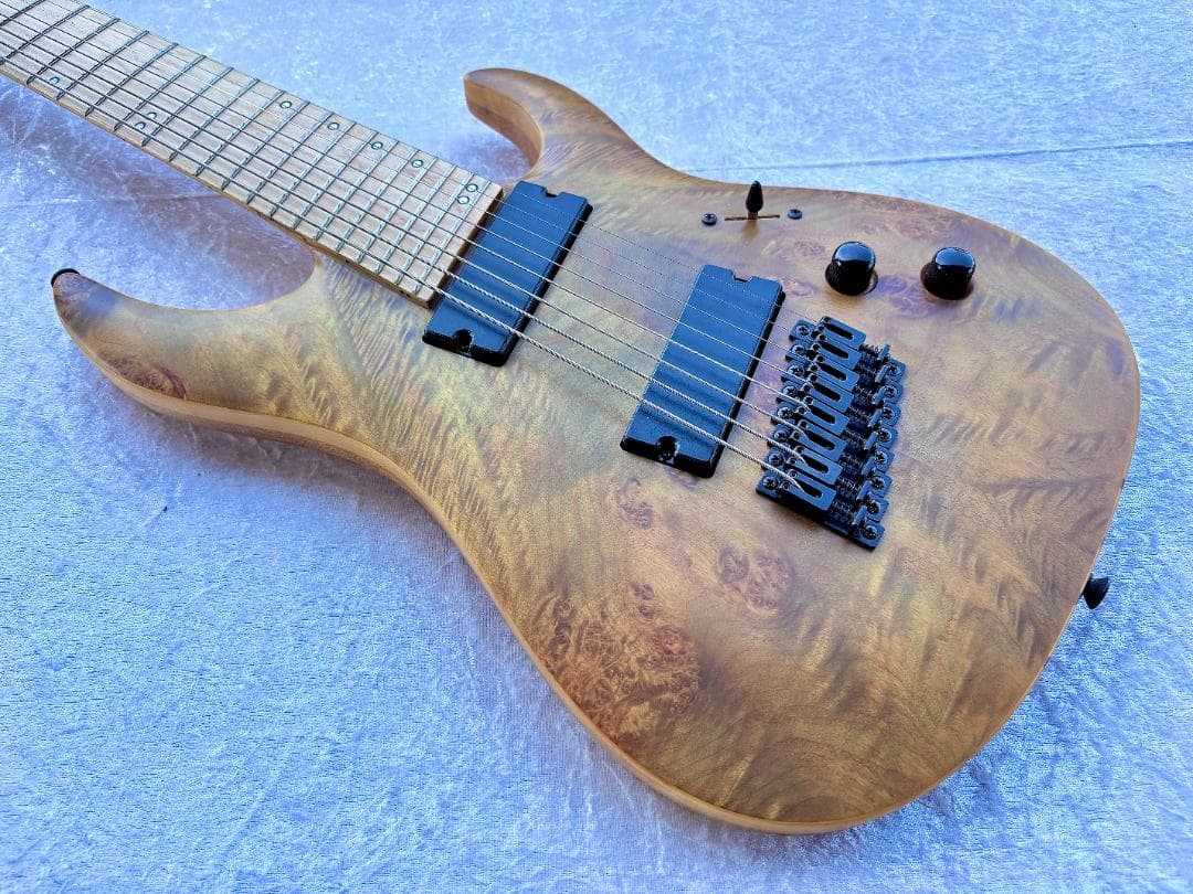 N15 gfc GNRF8-300 Satin NA BURL エレキギター